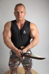 ADRIAN STANDING POSE WITH DAGGER